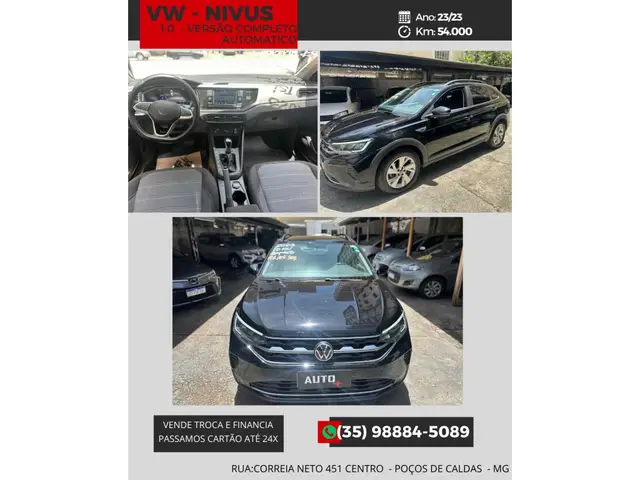 Carro Volkswagen Nivus 2023 Comfortline 200 TSI