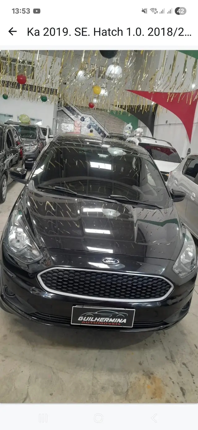 Carro Ford Ka 2019 1.0 SE (Flex)