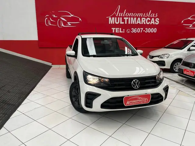 Carro Volkswagen Saveiro 2025 Robust Total Flex 16V