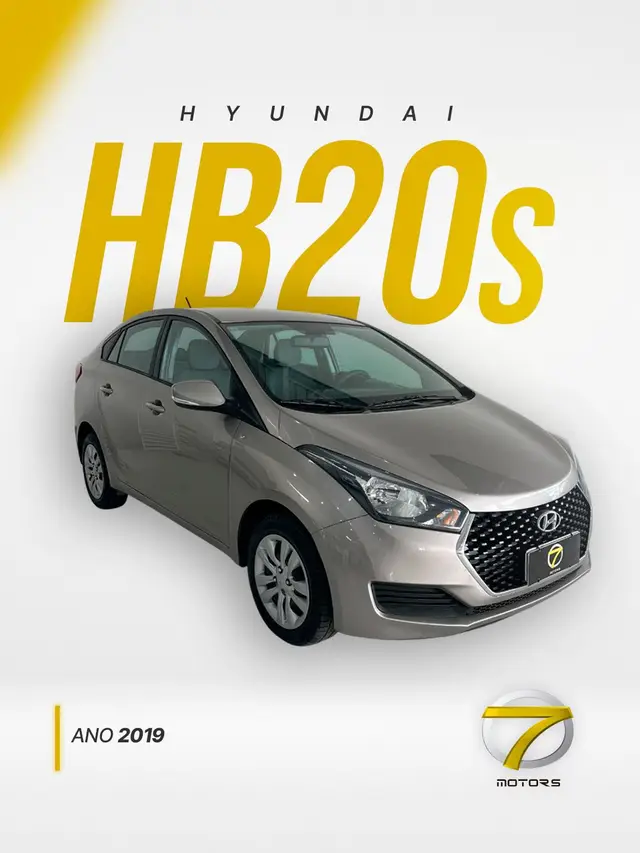 Carro Hyundai HB20S 2019 1.6 Comfort Plus (Aut) (Flex)