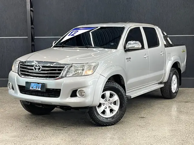 Carro Toyota Hilux Cabine Dupla 2012 Hilux 2.7 SRV CD 4x4 (Flex) (Aut)