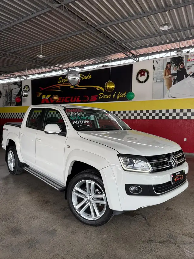 Carro Volkswagen Amarok 2016 2.0 CD 4x4 TDi Highline (Aut)