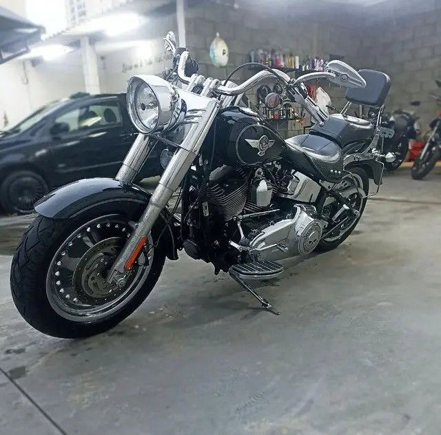 Moto Harley-Davidson Fat Boy FLSTF 2011 Fat Boy FLSTF