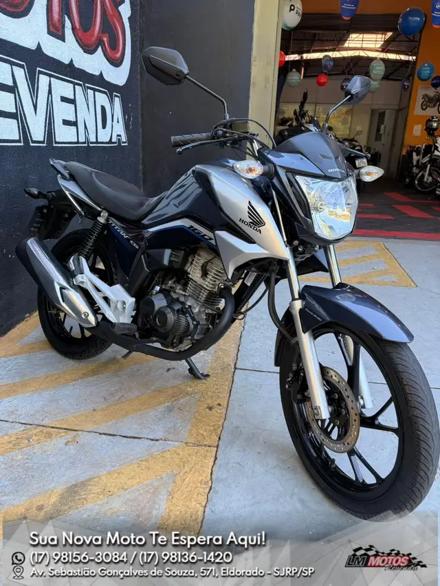 Moto Honda CG 160 2022 Titan