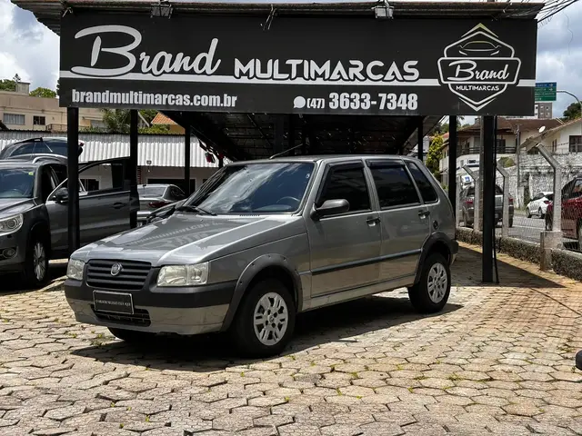 Carro Fiat Uno Mille 2011 Fire Economy 1.0 (Flex) 2p