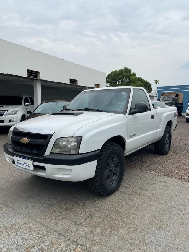 Carro Chevrolet S10 Cabine Simples 2007 S10 Colina 4x2 2.8 Turbo Electronic (Cab Simples)