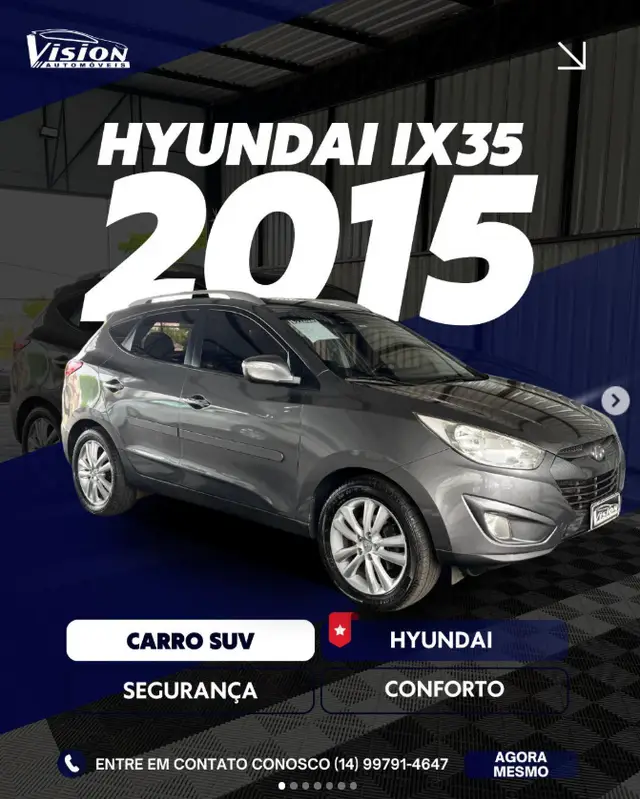 Carro Hyundai ix35 2015 2.0L 16v (Flex) (Aut)
