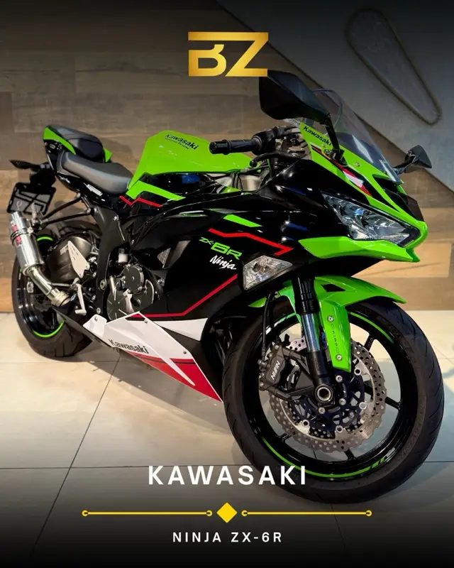 Moto Kawasaki Ninja 2023 ZX-6R