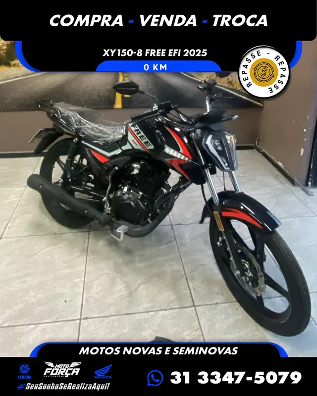 Moto Shineray XY 150-8 2025 JEF