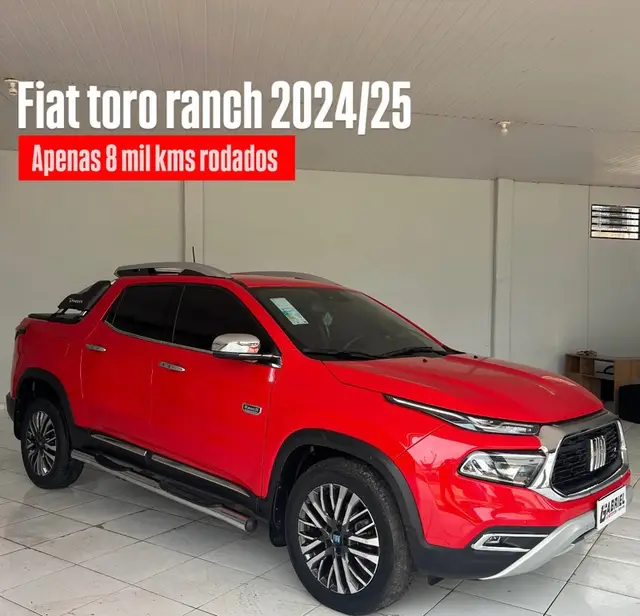 Carro Fiat Toro 2025 Ranch 2.0