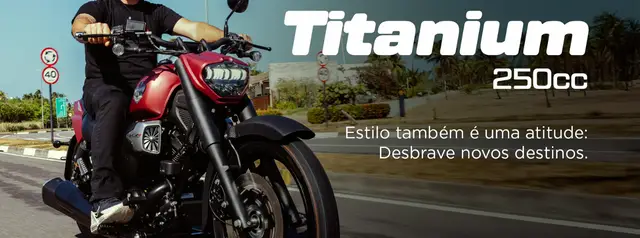 Moto Shineray Titanium 250 2026 EFI