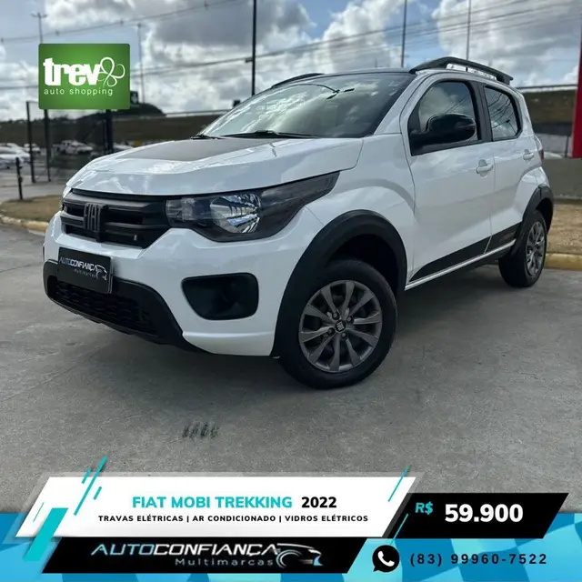 Carro Fiat Mobi 2022 Trekking 1.0 (Flex)