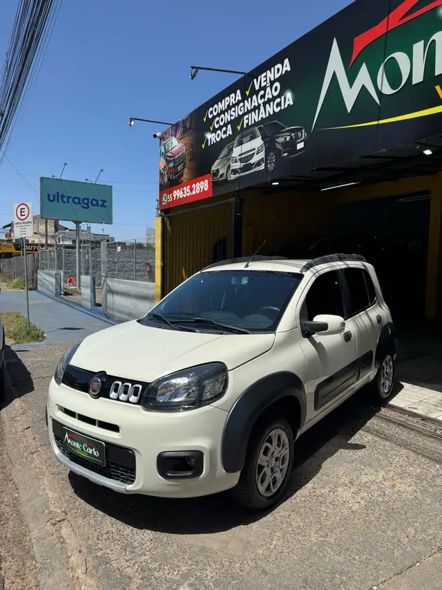 Carro Fiat Uno 2015 Way 1.4 8V (Flex) 4p