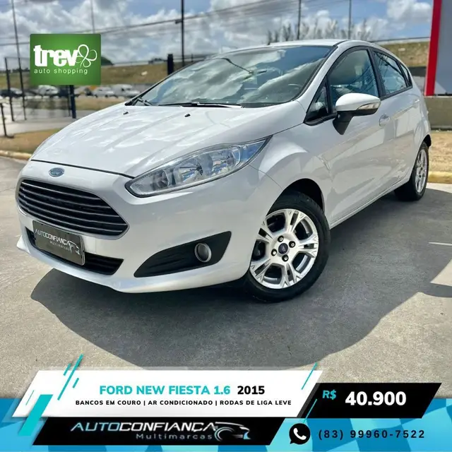 Carro Ford New Fiesta Hatch 2015 New Fiesta SE 1.6 16V
