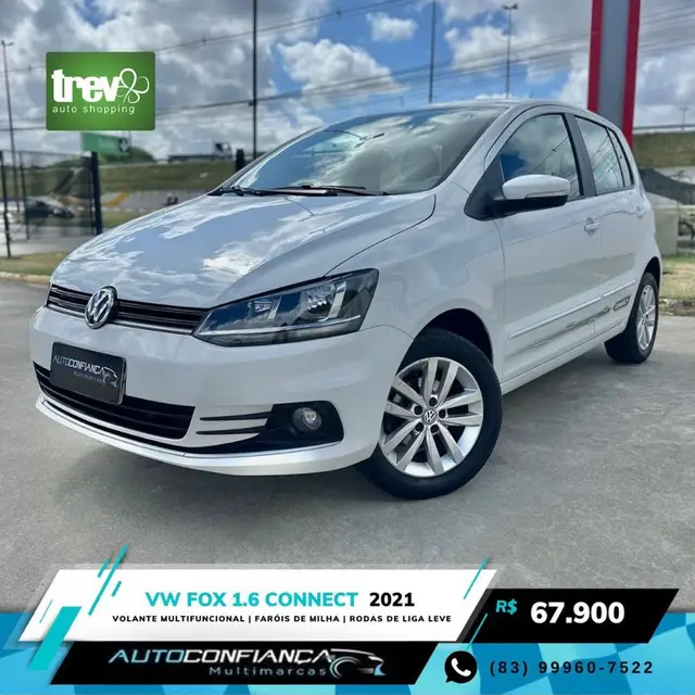Carro Volkswagen Fox 2021 1.6 MSI Connect (Flex)