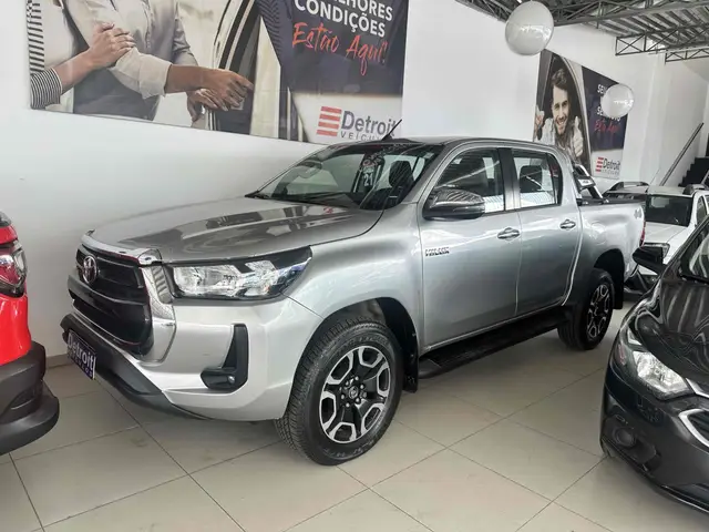 Carro Toyota Hilux Cabine Dupla 2021 SRV 2.8 TDI CD 4x4 (Aut)