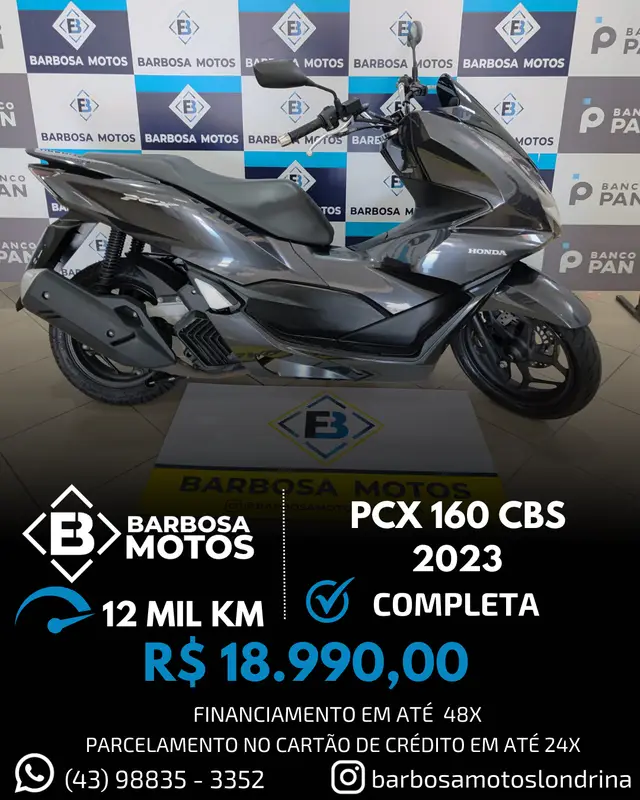 Moto Honda PCX 160 2023 CBS