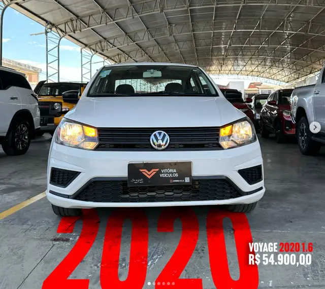 Carro Volkswagen Voyage 2020 1.6 MSI 8V (Flex)