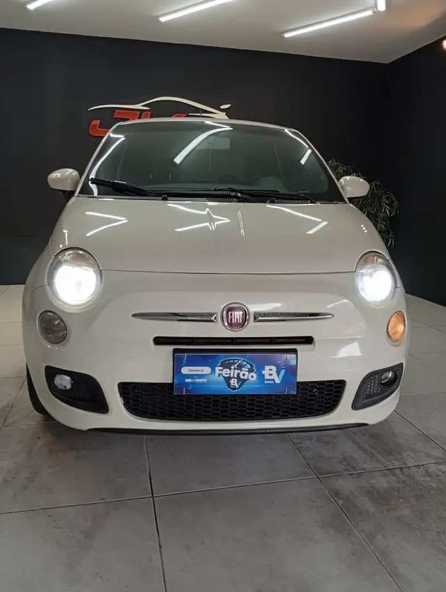 Carro Fiat 500 2014 Sport Air 1.4 Multiair (Aut)