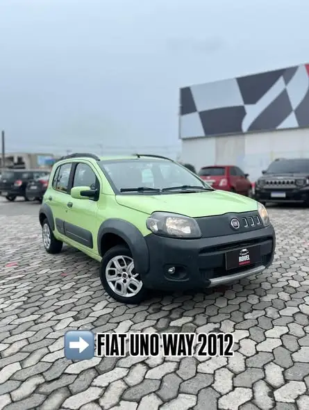 Carro Fiat Uno 2012 Way 1.0 8V (Flex) 4p
