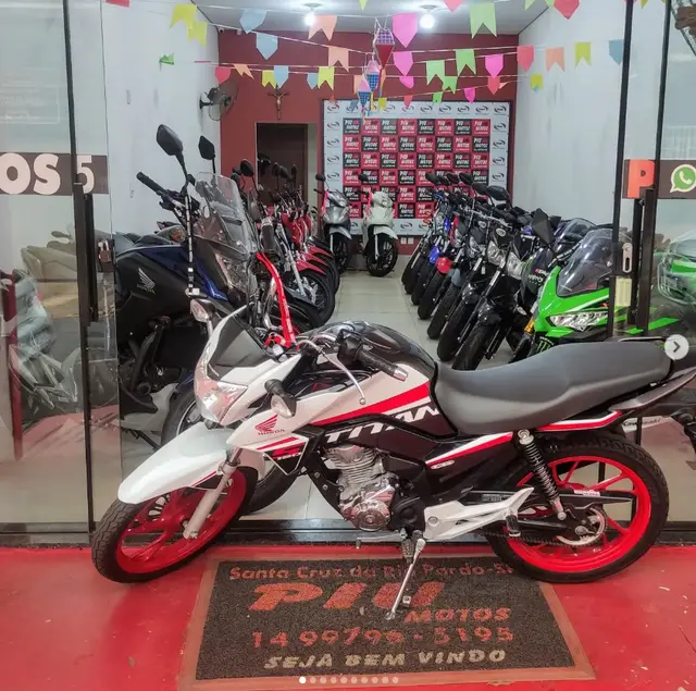 Moto Honda CG 160 2021 Titan