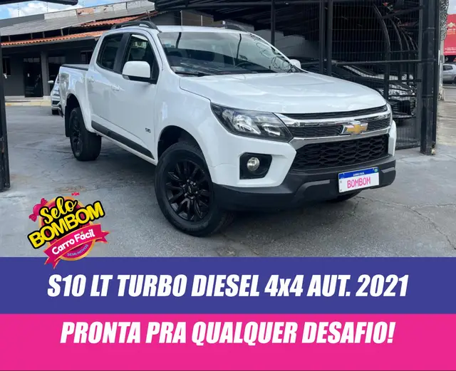 Carro Chevrolet S10 Cabine Dupla 2021 S10 2.8 CTDI LT 4WD (Diesel)