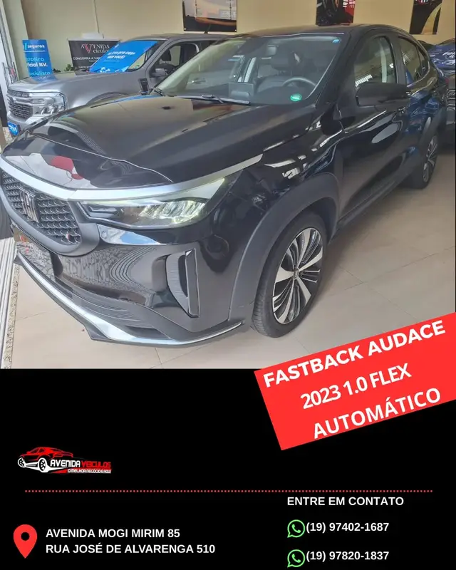 Carro Fiat Fastback 2023 Audace Turbo 200 (Flex) (Aut)