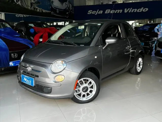 Carro Fiat 500 2012 Cult Dualogic 1.4 8V