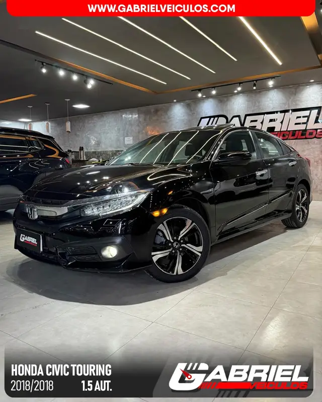 Carro Honda Civic 2018 Touring 1.5 Turbo CVT