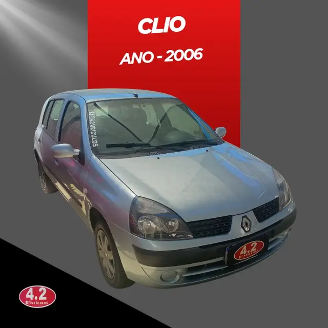 Carro Renault Clio 2006 Hatch. Expression 1.0 16V 4p