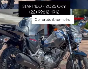 Moto Honda CG 160 2026 Start