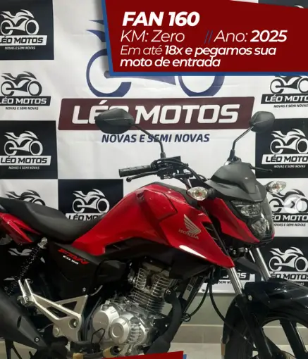 Moto Honda CG 160 2025 Fan