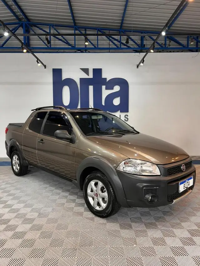 Carro Fiat Strada 2014 Working 1.4 (Flex) (Cabine Dupla)