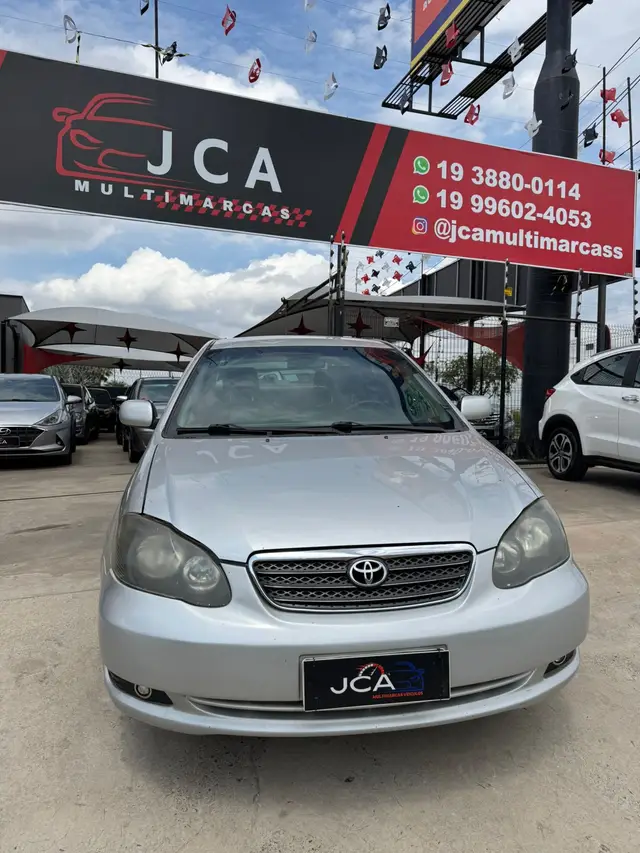 Carro Toyota Corolla 2005 Sedan XEi 1.8 16V (nova série)