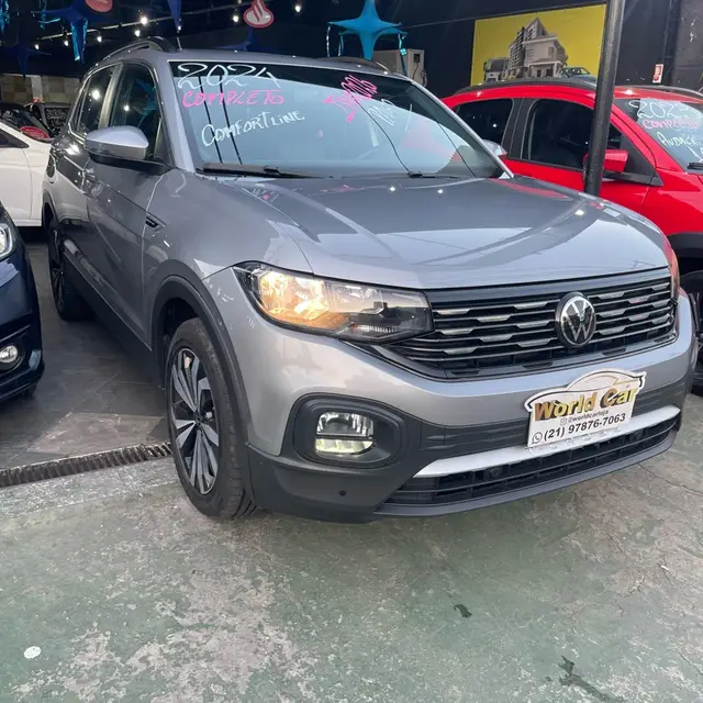 Carro Volkswagen T-Cross 2024 1.0 200 TSI Comfortline (Aut) (Flex)