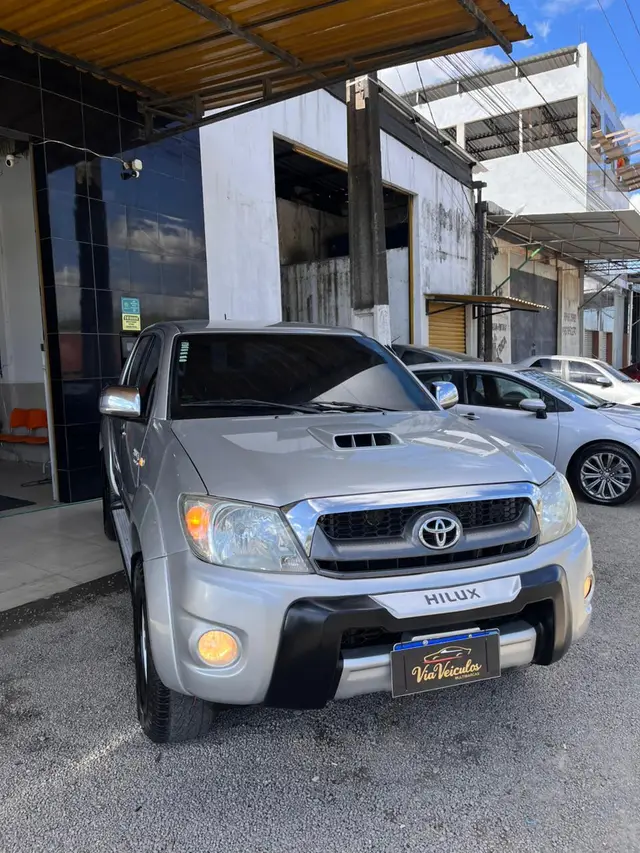 Carro Toyota Hilux Cabine Dupla 2007 Hilux SRV 4X4 3.0 (cab dupla) (aut)
