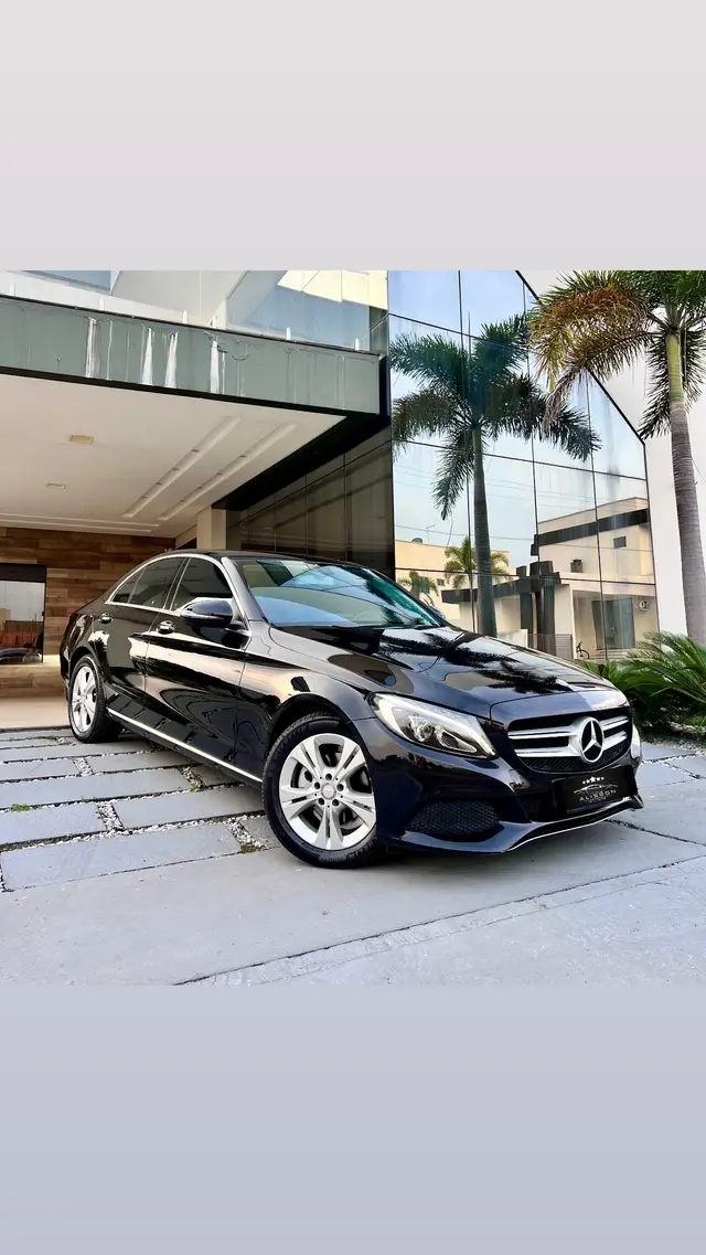 Carro Mercedes-Benz C 180  2017 1.6 CGI Gasolina (Aut)