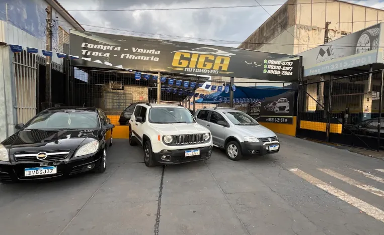 Fachada da loja Giga automoveis ltda - São José do Rio Preto - SP