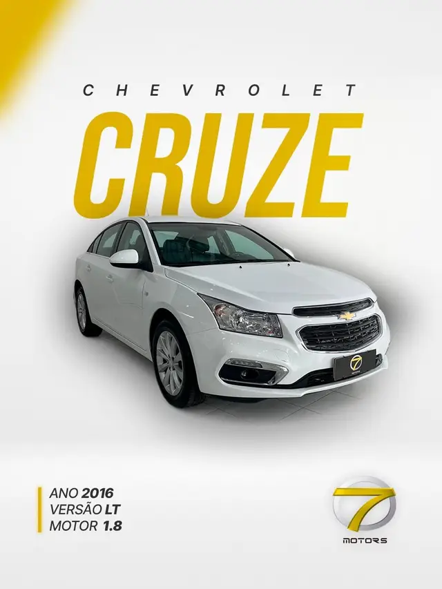 Carro Chevrolet Cruze 2016 LT 1.8 16V Ecotec (Aut)(Flex)