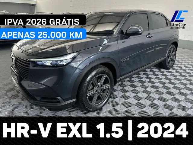 Carro Honda HR-V 2024 EX 1.5 I-VTEC CVT