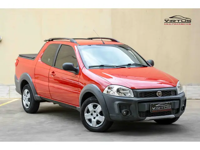 Carro Fiat Strada 2017 Hard Working 1.4 (Flex) (Cabine Dupla)