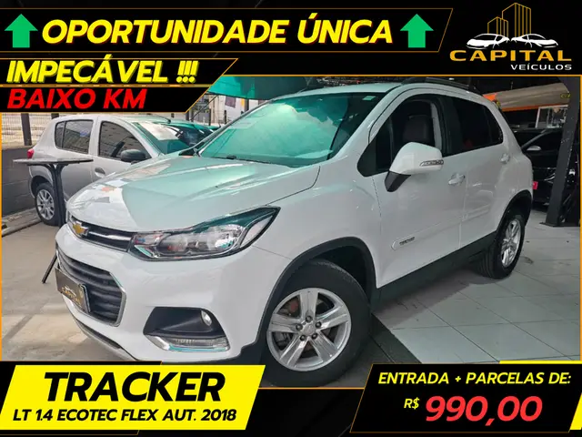 Carro Chevrolet Tracker 2018 LT 1.4 Turbo 4x2 (Aut) (Flex)