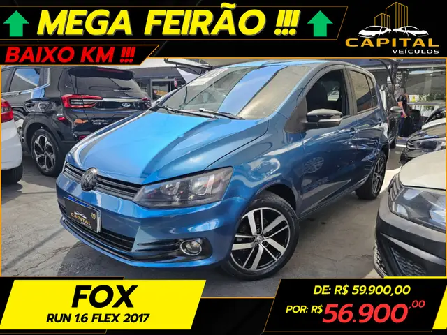 Carro Volkswagen Fox 2017 1.6 MSI Run (Flex)