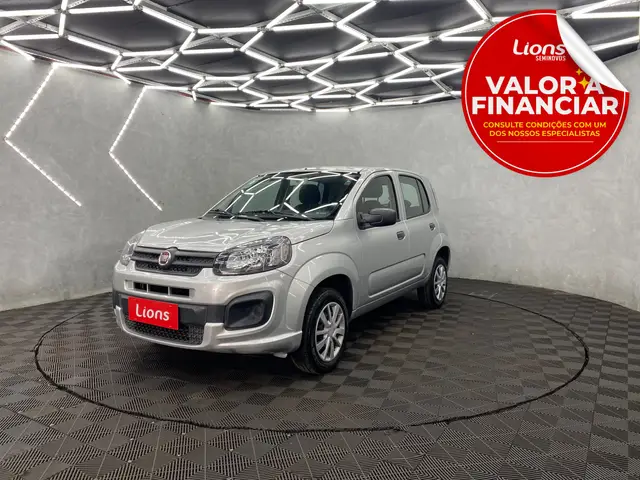 Carro Fiat Uno 2021 Attractive 1.0