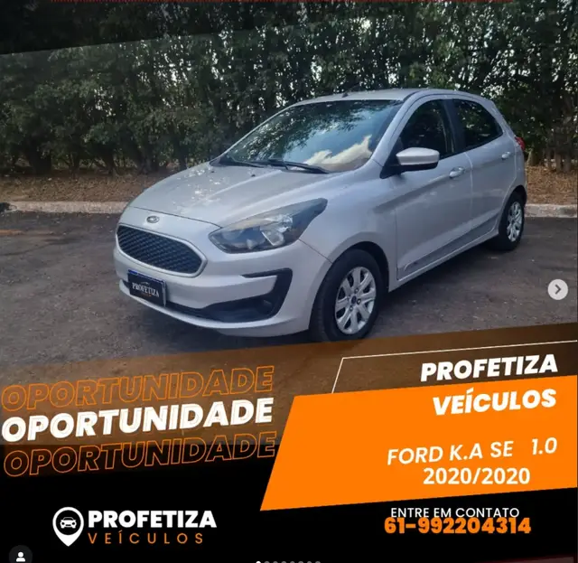 Carro Ford Ka 2020 1.0 SE (Flex)