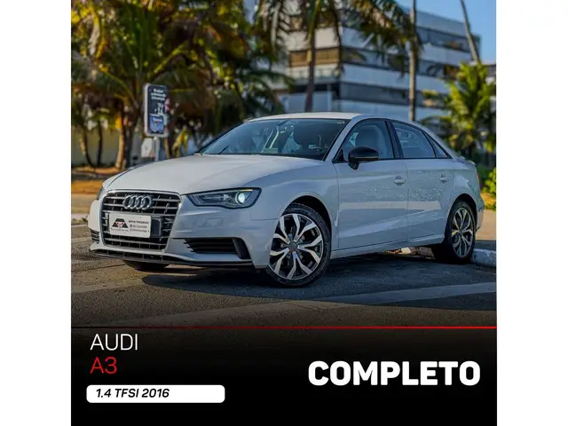 Carro Audi A3 2016 1.4 TFSI Attraction S Tronic