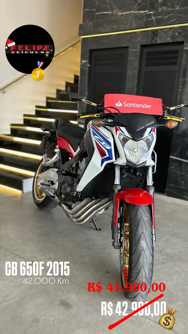 Moto Honda CB 650F 2015 (ABS)