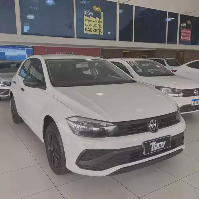 Carro Volkswagen Polo 2024 Track 1.0 Flex 12V 5p