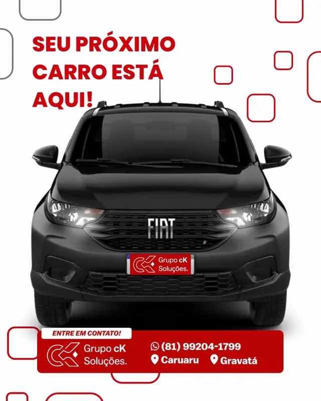 Carro Fiat Strada 2026 Endurance Cabine Plus 1.3 MT
