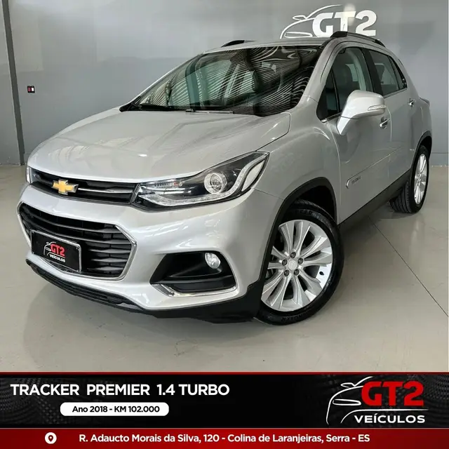 Carro Chevrolet Tracker 2018 Premier 1.4 Turbo (Aut) (Flex)